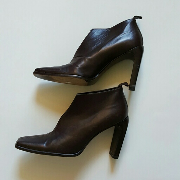 Gucci brown boots heels women size 9B - Picture 2 of 8
